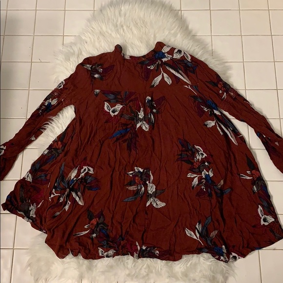 Free People Floral Tunic Tree Swing Tunic Dress - Picture 6 of 7